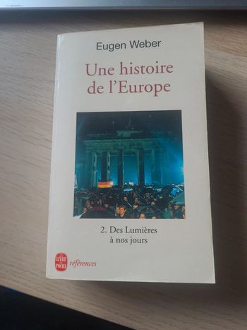 Une histoire de l'europe. Tome 2. Des lumières à nos jours