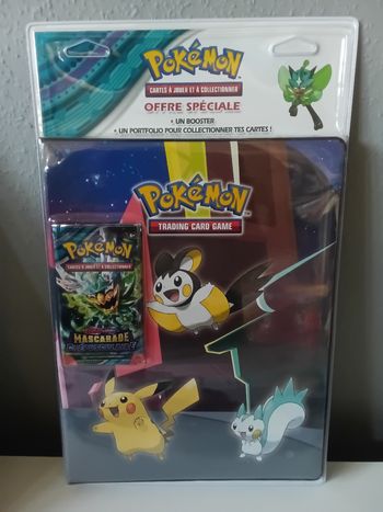 Booster pokemon mascarade crépusculaire portfolio