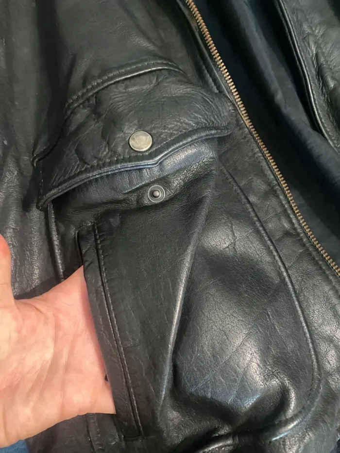 Veste cuir vachette - photo numéro 4