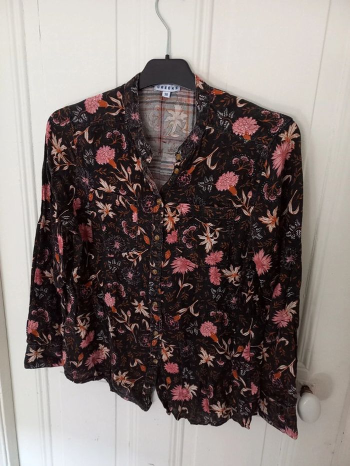 Chemise fluide fleurie Creeks - photo numéro 2