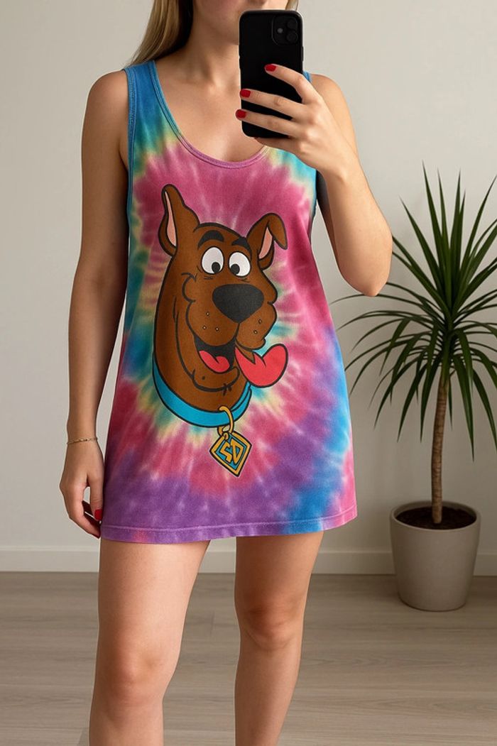 Débardeur tie and dye Scooby-Doo – Warner Bros – Taille M
