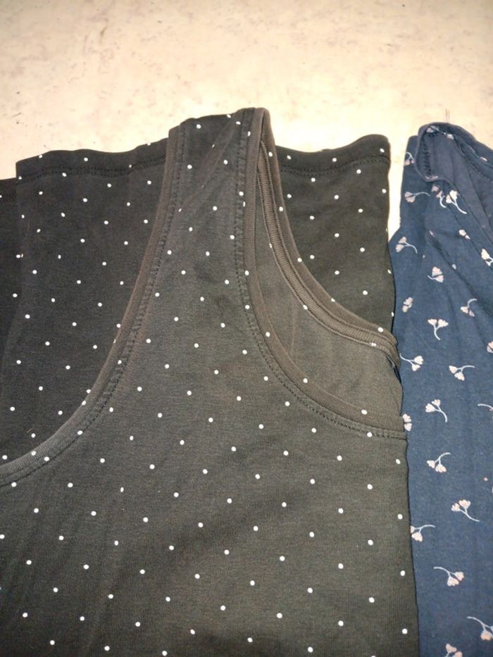 Lot Tee-shirts et débardeur 50 52 kiabi voir description pas de vinted go - photo numéro 2