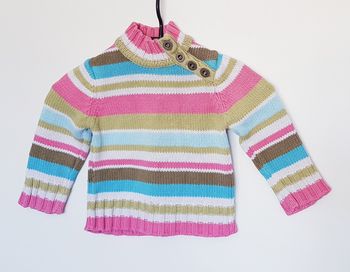 🌸 Pull en maille coloré - H&M - 18/24 mois 🌸