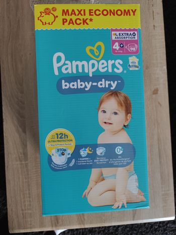 Couches Pampers baby-dry