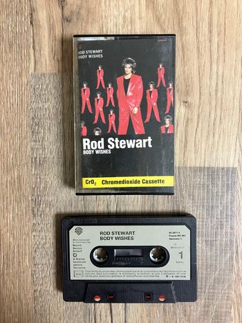 Cassette audio-Rod Stewart-Body wishes