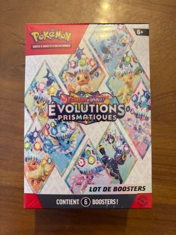 Bundle évolution prismatique Pokémon scellé
