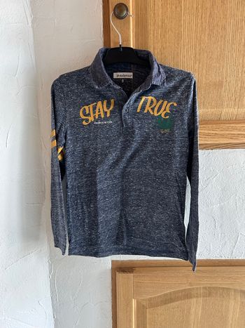 Polo manches longues - taille 8 ans
