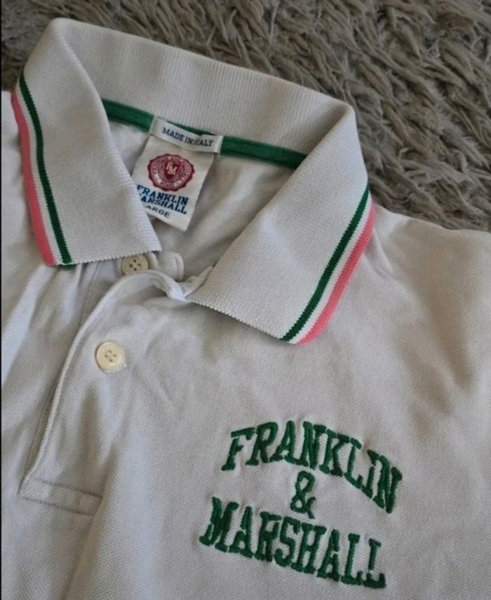Tee-shirt polo homme Franklin&Marshall taille L - photo numéro 2