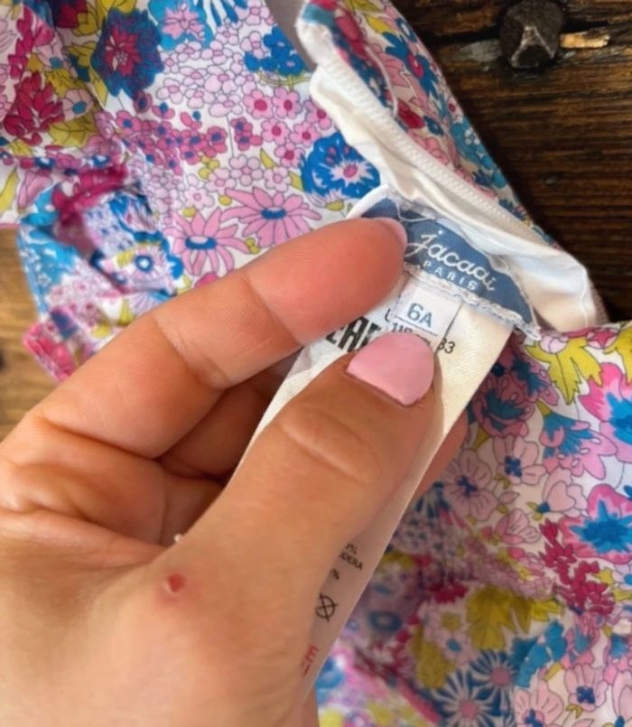 Robe jacadi liberty 6 ans - photo numéro 3