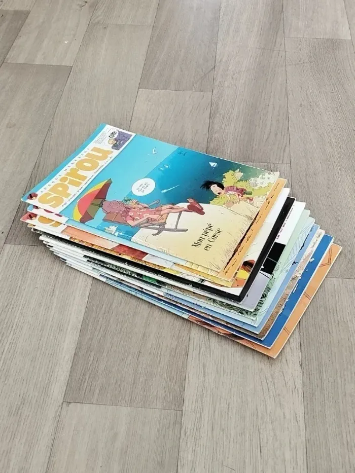 Lot de 12 magazines SPIROU année 2011 L012 - photo numéro 3