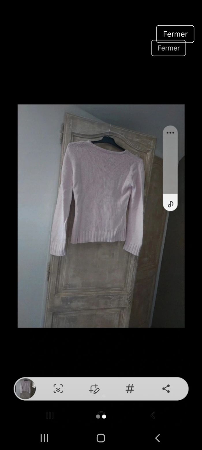 Pull rose - photo numéro 2