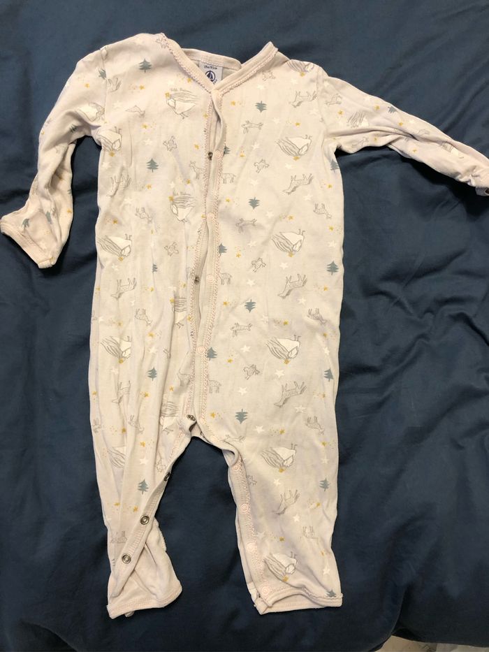 Pyjama rose pale petit bateau 18 mois - photo numéro 2