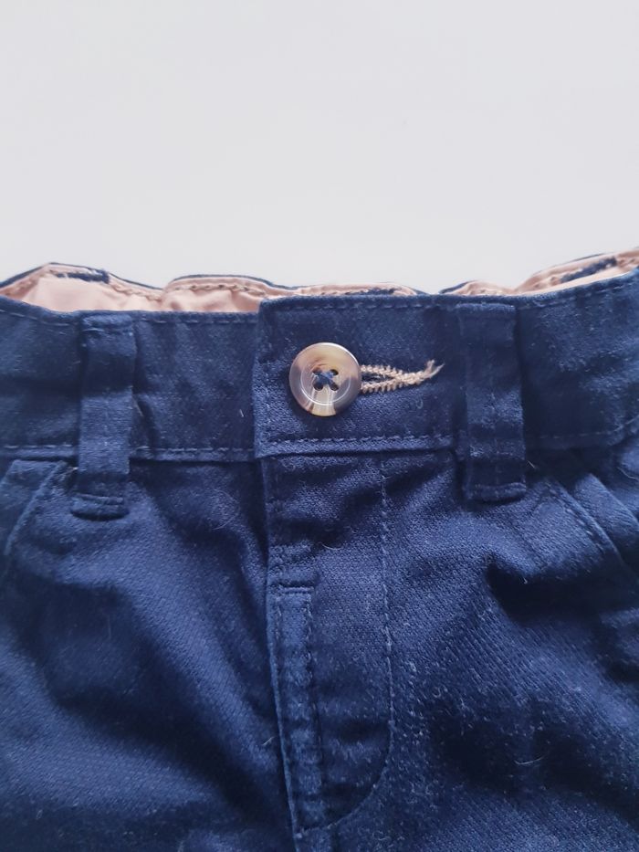 Kiabi - Pantalon droit - Bleu marine (9 mois) - photo numéro 3