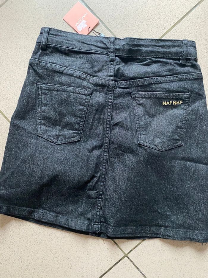 Jupe en jean Naf Naf taille 14 ans Neuf - photo numéro 4