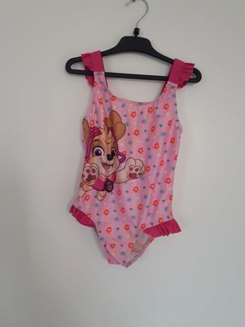 Maillot de bain 1 pièce 110/116cm pat patrouille stella