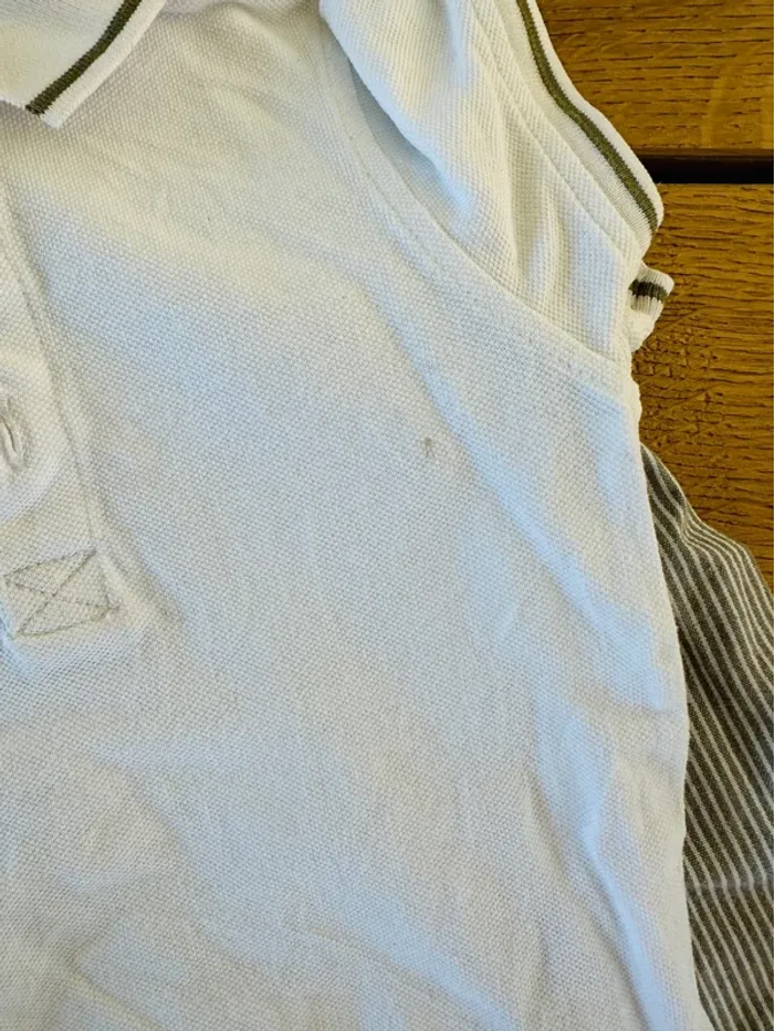 Salopette et son polo blanc - photo numéro 7