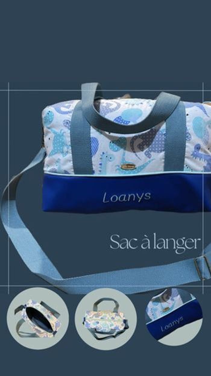 Sac à langer personnalisé