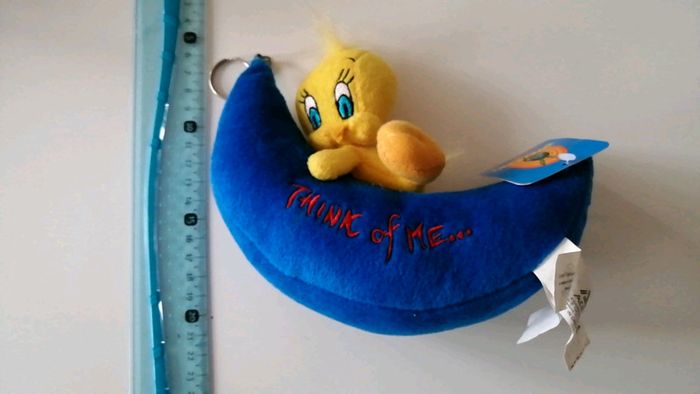 Peluche titi avec anneau porte clef - photo numéro 6