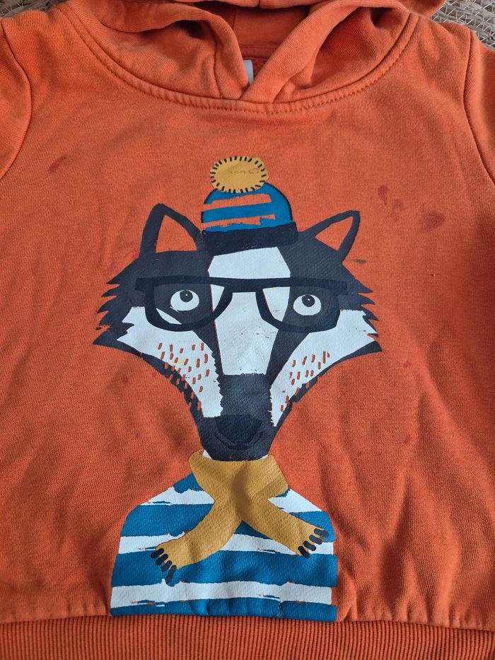 Lot de 4 sweats / sweats à capuche bon état 3 ans - photo numéro 8