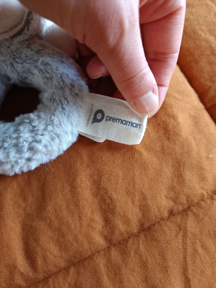 Hochet ours capuche lapin - photo numéro 2