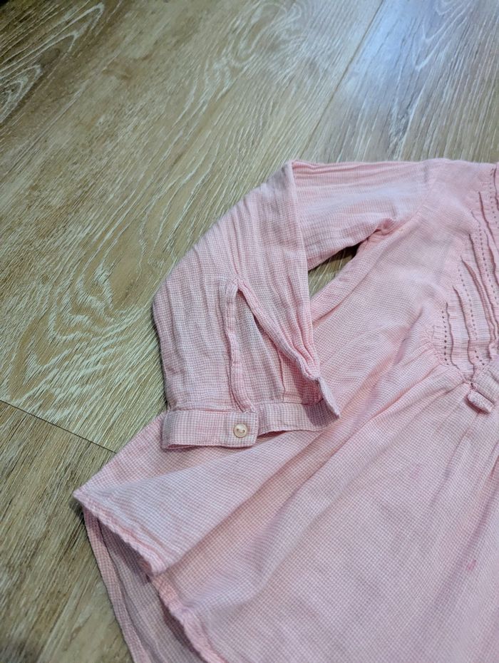 Chemise rose 3 ans bébé - photo numéro 4