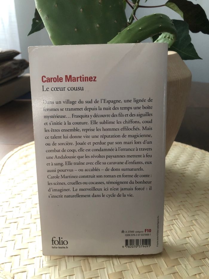Le coeur cousu - Carole Martinez - photo numéro 2
