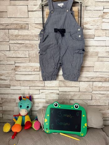 Salopette mi-longue Garçon - T3mois - Orchestra 