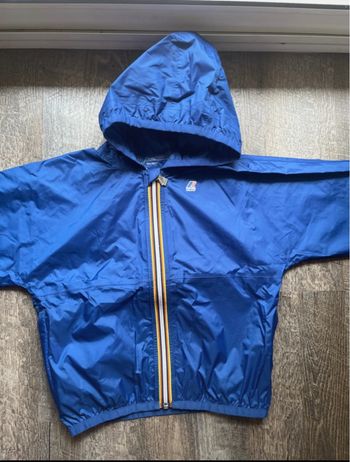 Kway mixte bleu  6 ans