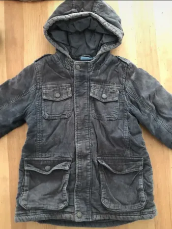 Manteau en velours 6 ans