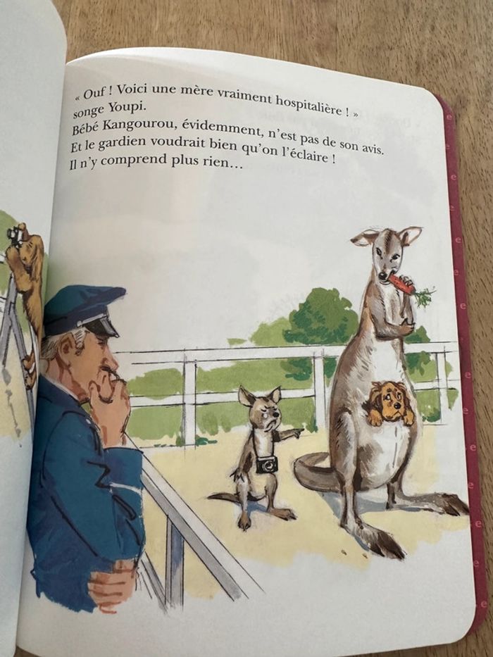 Livre vintage Youpi au Zoo Caroline albums roses Hachette Jeunesse - photo numéro 8