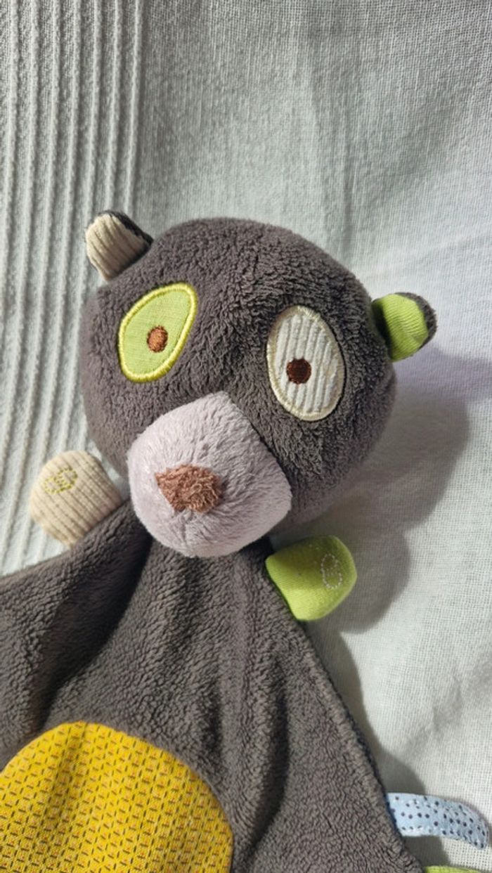 Doudou plat Pandi panda - photo numéro 2
