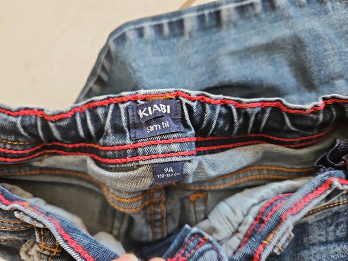 Jean garçon 9 ans slim fit kiabi vet - photo numéro 5