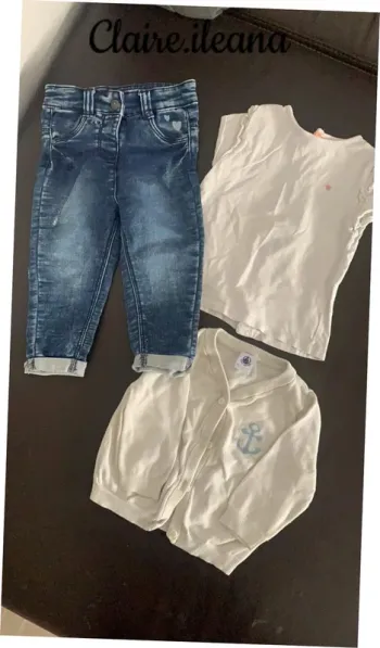 🛑ensemble fille🛑12mois