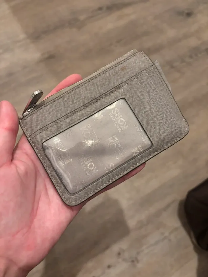 Porte cartes gris - photo numéro 3