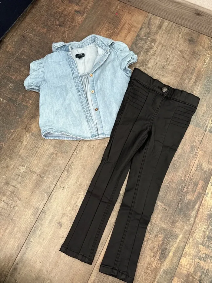 Ensemble chemise + pantalon 3 ans