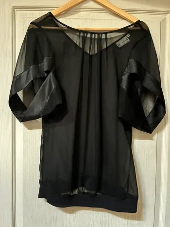 Blouse noire/StMartins/Taille M/ trésor bon état