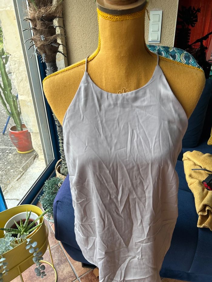 Top satin h&m