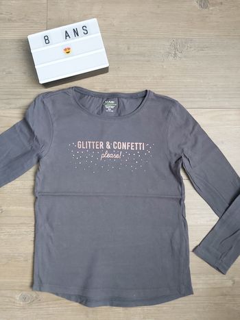 t-shirt kiabi 8 ans