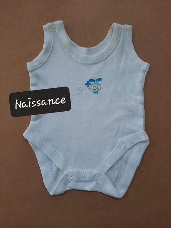 Body débardeur 🚁 💙 naissance