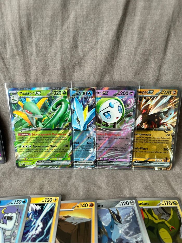Lot cartes Pokémon foudre noire EV10.5 - photo numéro 3