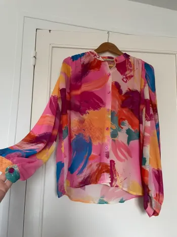 Chemise multicolore