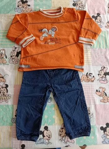 Ensemble garçon taille 18 mois