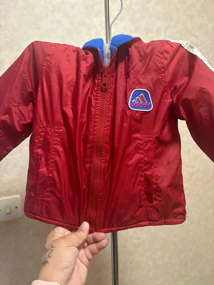 Manteau réversible 18mois marque Adidas - photo numéro 2