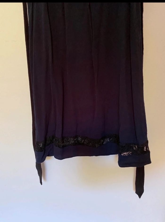 Robe bleu marine t 34 dentelle - photo numéro 6