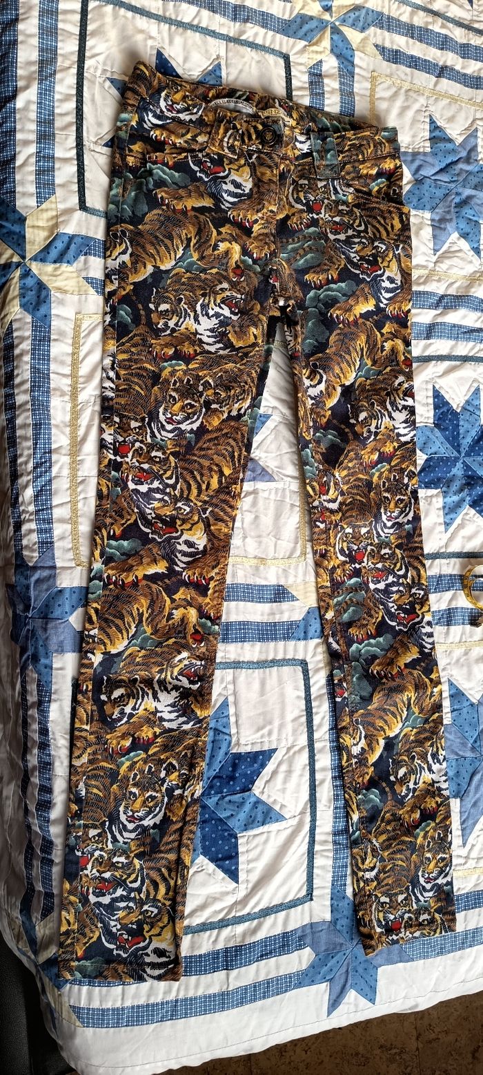 Pantalon Kenzo kids Paris Jungle