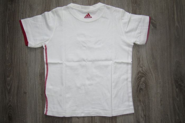 TEE SHIRT MC BLANC GARÇON "ADIDAS" - 7 / 8 ANS - n°03 - photo numéro 2
