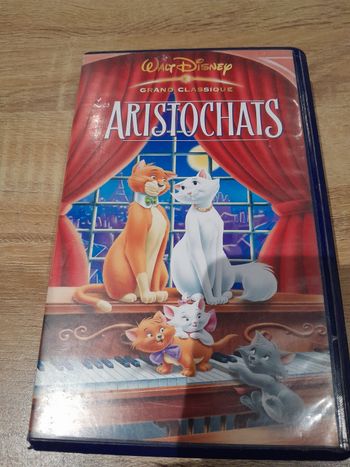 VHS Les Aristochas Grand classique walt disney
