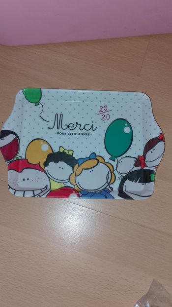 Mini plateau Merci pour cette année 20/20
