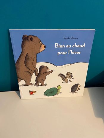 Livre école des loisirs bien au chaud pour l’hiver