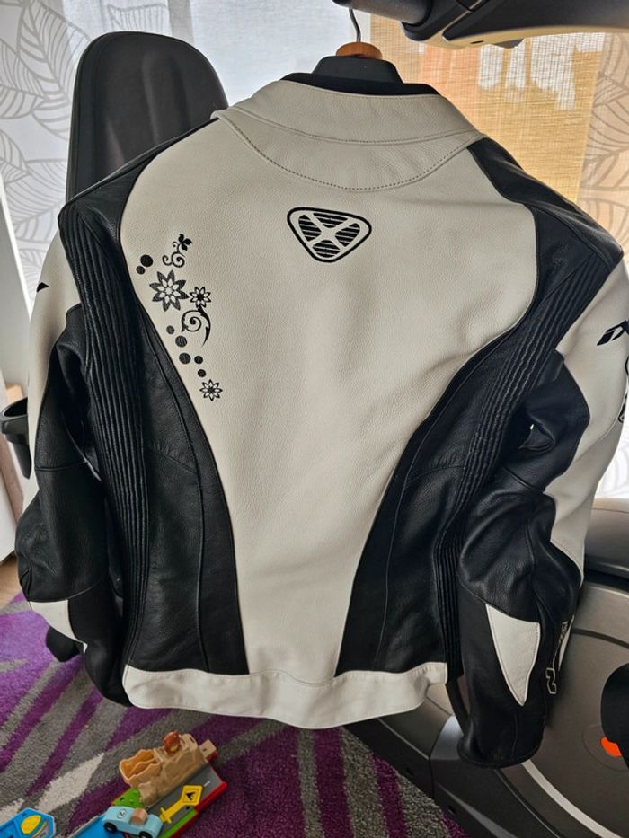 Blouson moto cuir Ixon femme - photo numéro 3